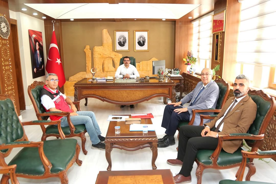 TÜİK Diyarbakır Bölge Müdürlüğü ve Harran İlçe Tarım ve Orman Müdürlüğünden Kaymakamlığımıza ziyaret.
