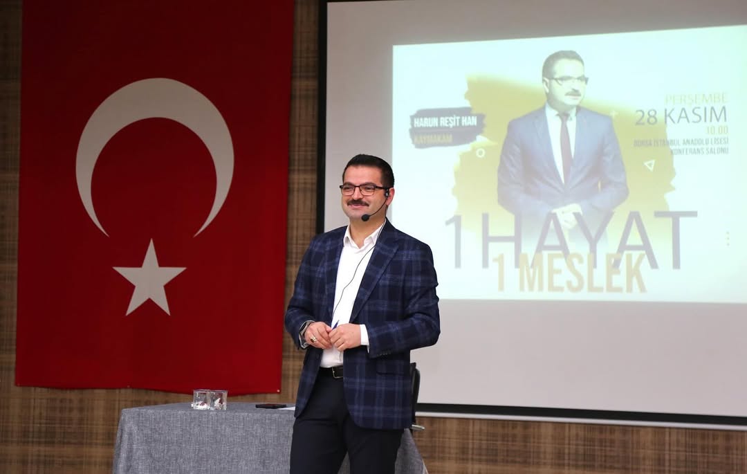 Kaymakamımız Harun Reşit HAN, “1 Hayat 1 Meslek” isimli söyleşi programına katıldı.